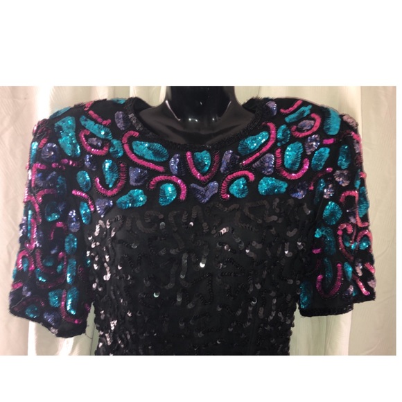 Vintage Jean for Joseph Le Bon Sequins Dress - Picture 3 of 4